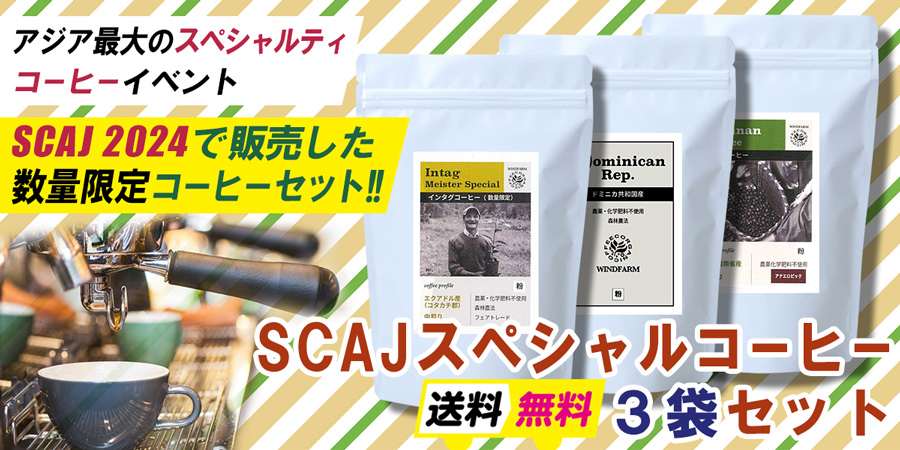 【数量限定】SCAJスペシャルコーヒー ２袋セット（100g × ２袋セット） 【 送料無料 】